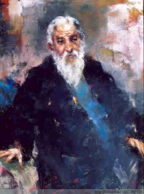 美国Burton Silverman人物油画