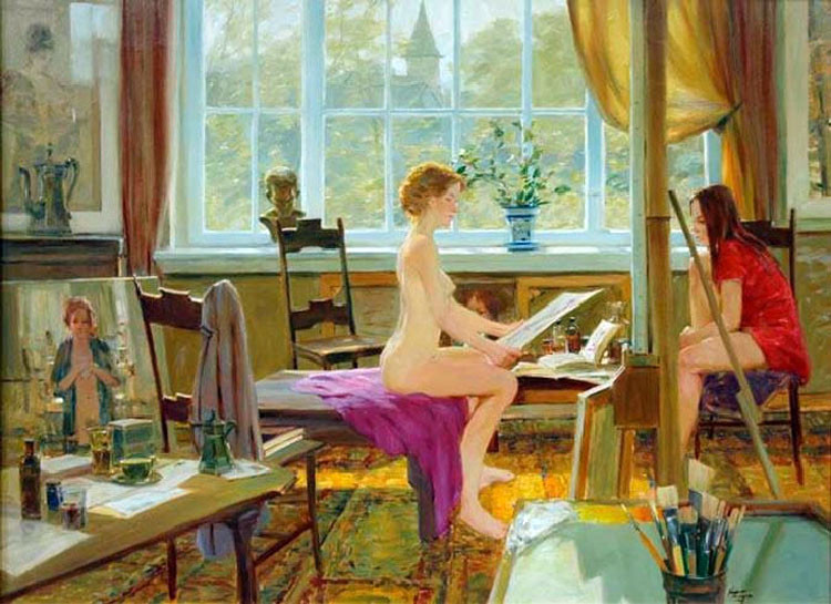 美国David P Hettinger油画作品欣赏