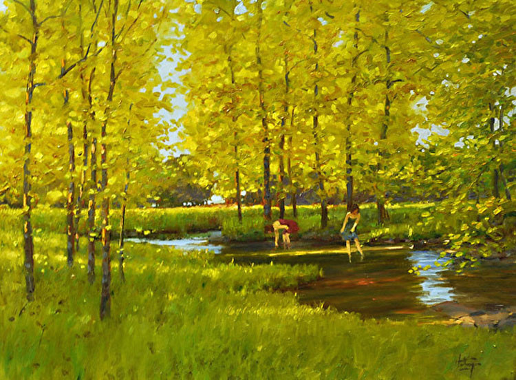 美国David P Hettinger油画作品欣赏