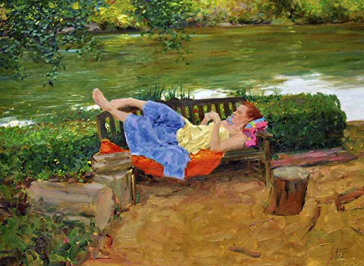 美国David P Hettinger油画作品欣赏