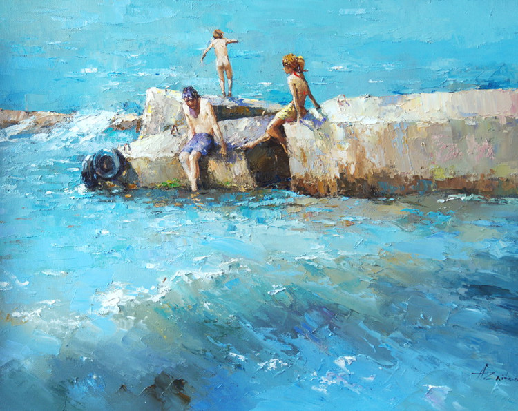 俄罗斯Alexi Zaitsev油画作品欣赏