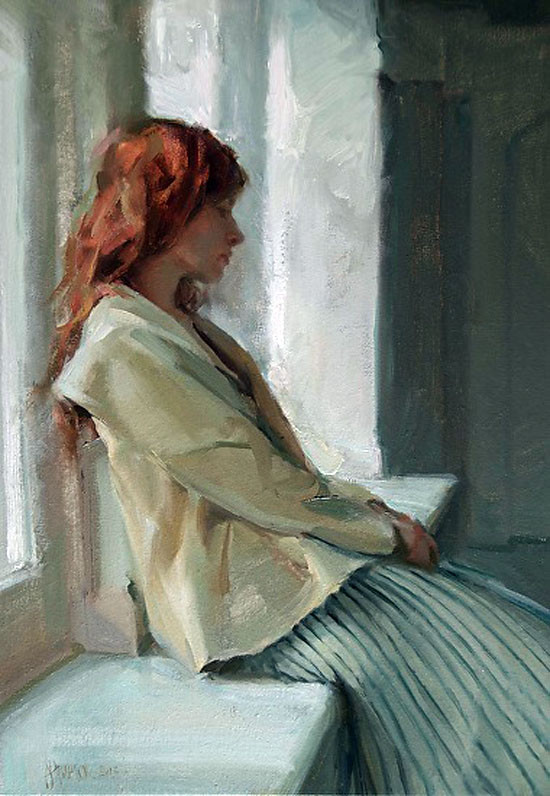 美国Johanna Harmon人物油画作品欣赏