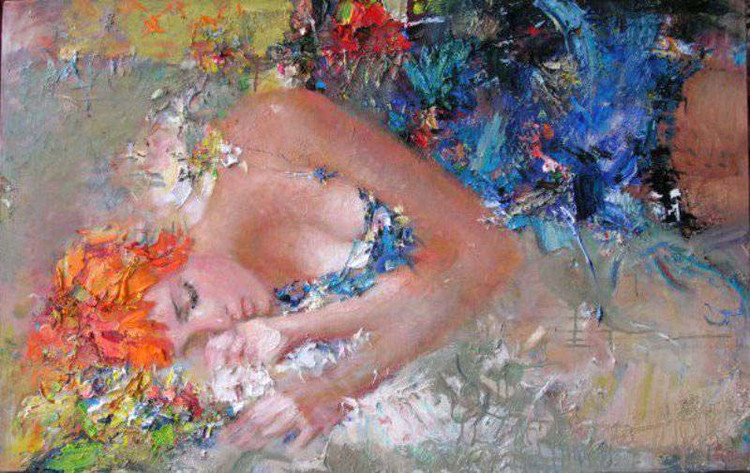 俄罗斯Misti Pavlov人物油画作品欣赏