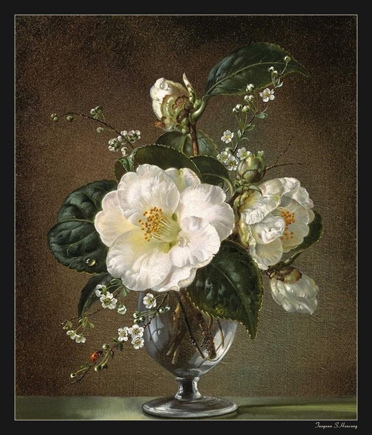 法国塞西尔·肯尼迪（Cecil Kennedy）油画花卉作品
