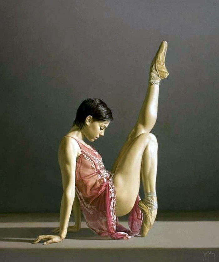 智利Sergio Martinez Cifuentes油画人物作品