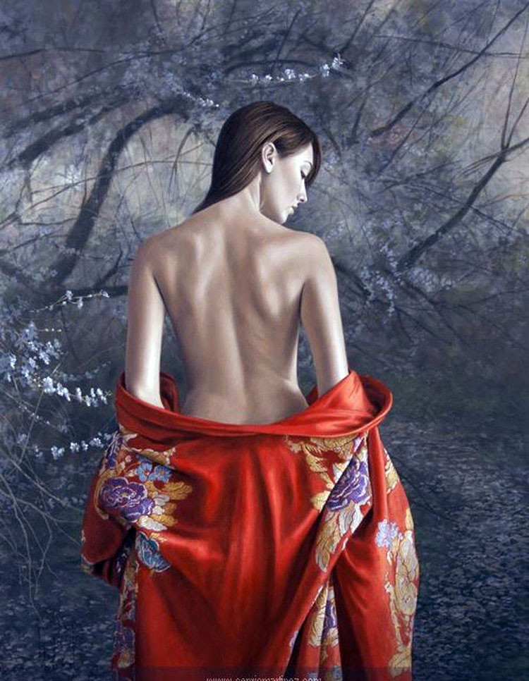 智利Sergio Martinez Cifuentes油画人物作品