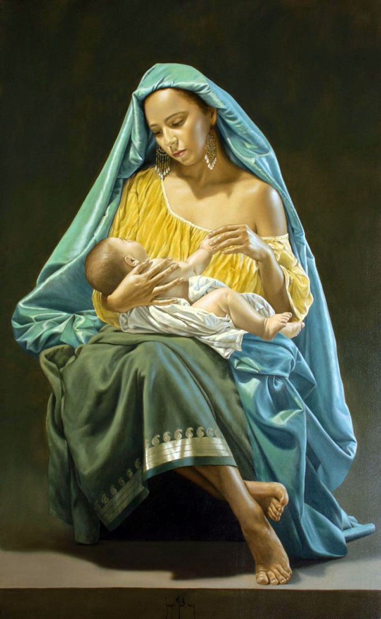 智利Sergio Martinez Cifuentes油画人物作品
