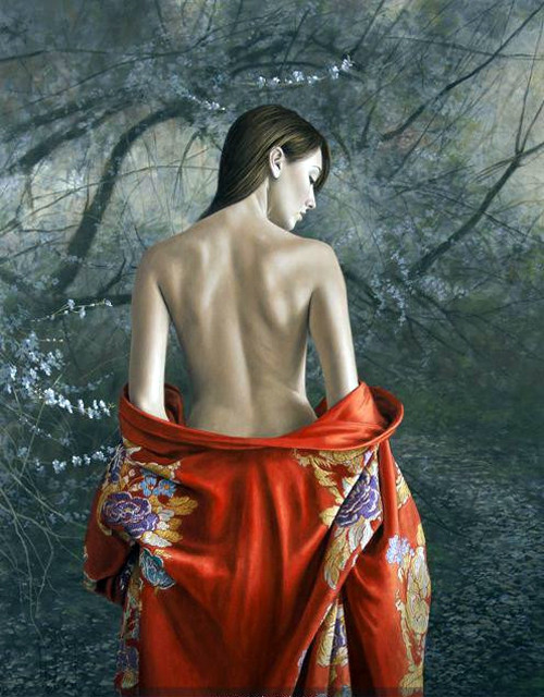 智利Sergio Martinez Cifuentes油画人物作品