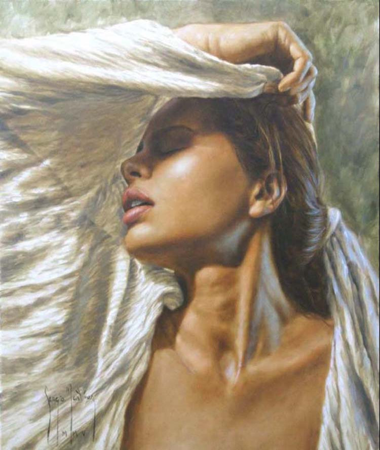 智利Sergio Martinez Cifuentes油画人物作品