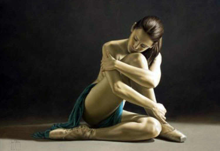 智利Sergio Martinez Cifuentes油画人物作品