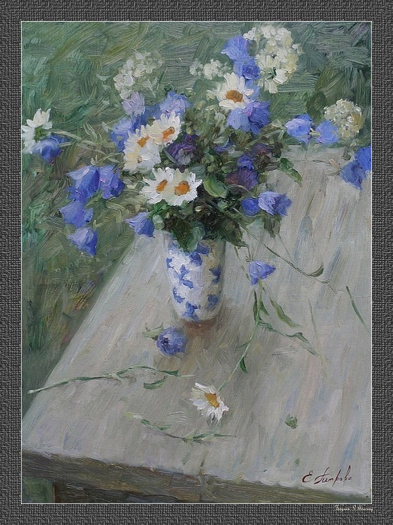 俄罗斯Elena Petrova静物油画作品欣赏