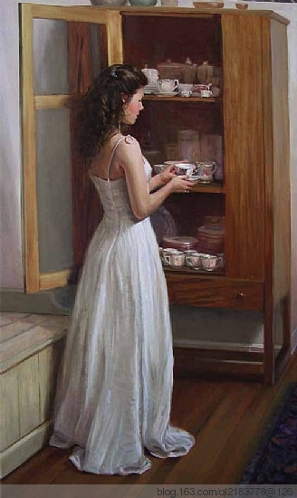 美国Steve Moppert人物油画作品欣赏
