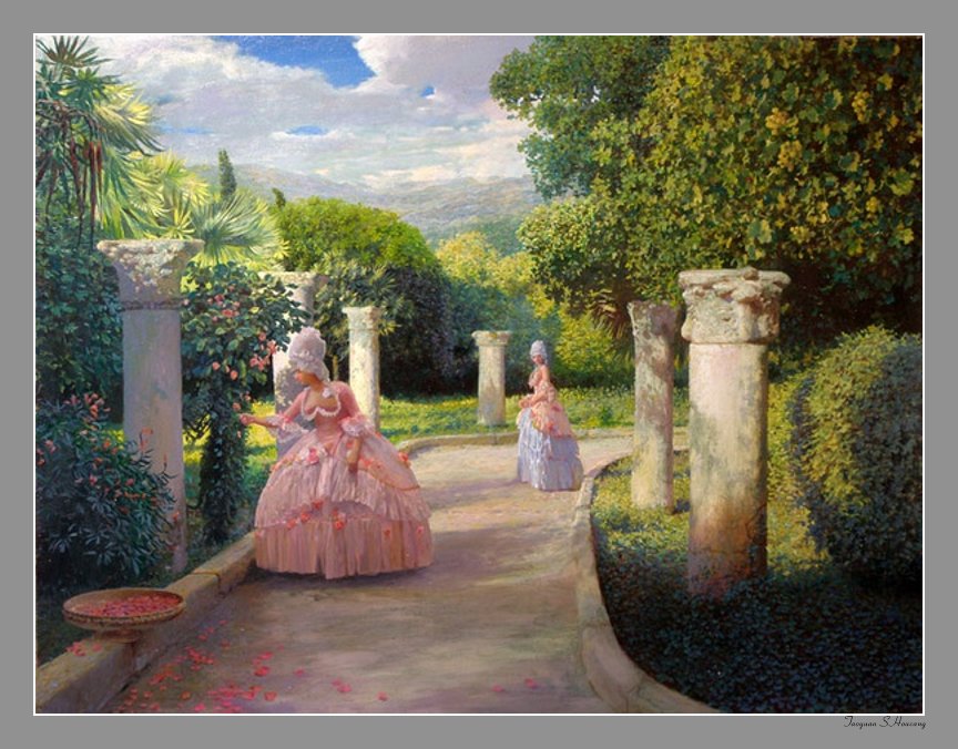 俄罗斯Александр Саидов油画作品欣赏（二）