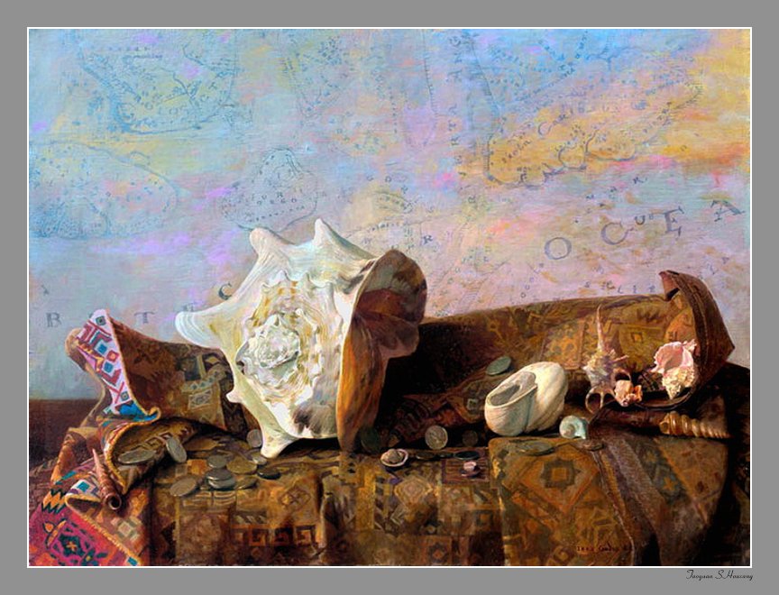 俄罗斯Александр Саидов油画作品欣赏（一）