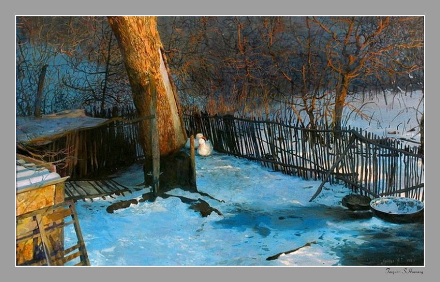 俄罗斯Александр Саидов油画作品欣赏（一）