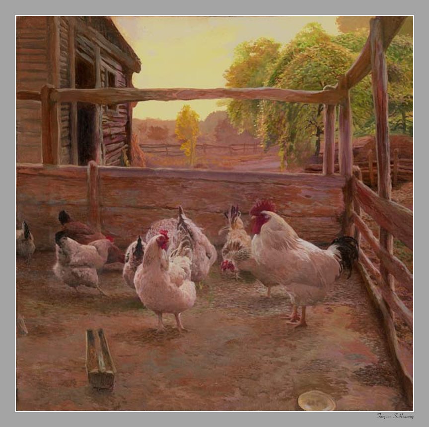 俄罗斯Александр Саидов油画作品欣赏（一）