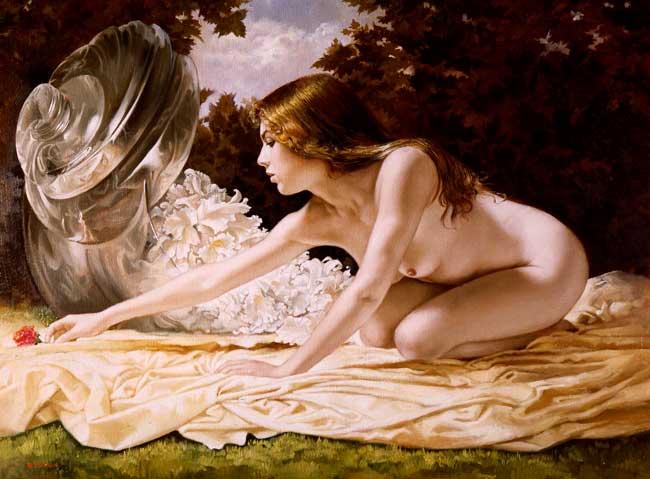 意大利画家布鲁诺迪·马尤（Bruno Di Maio）人体油画
