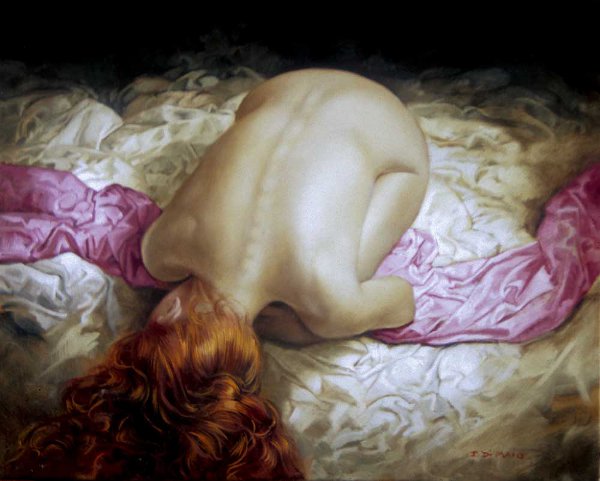 意大利画家布鲁诺迪·马尤（Bruno Di Maio）人体油画