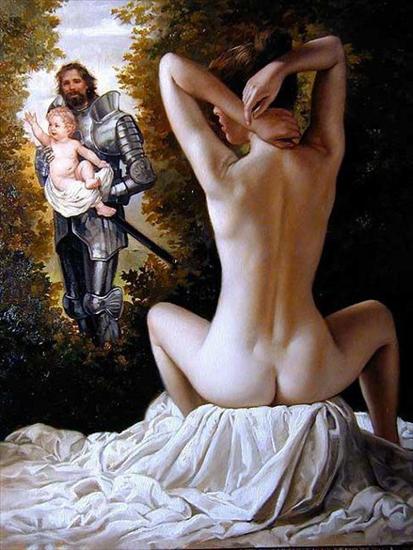 意大利画家布鲁诺迪·马尤（Bruno Di Maio）人体油画