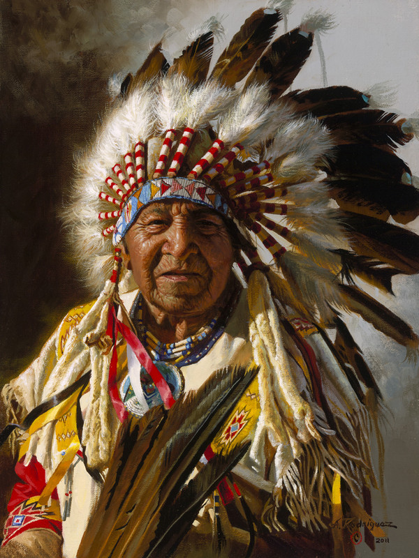 墨西哥艺术家Alfredo Rodriguez油画人物二