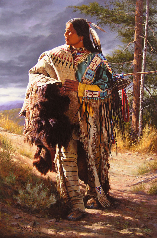 墨西哥艺术家Alfredo Rodriguez油画人物二