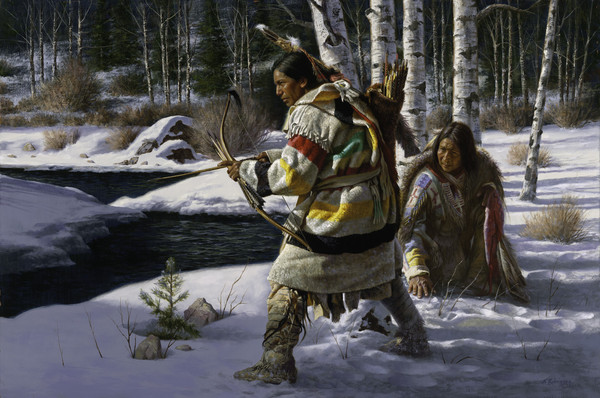 墨西哥艺术家Alfredo Rodriguez油画人物二