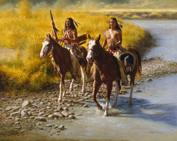墨西哥艺术家Alfredo Rodriguez油画人物二