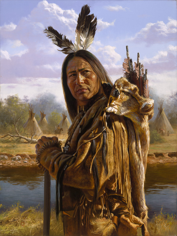 墨西哥艺术家Alfredo Rodriguez油画人物二