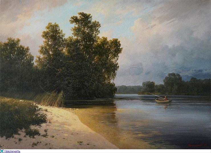 俄罗斯Kolpashnikov油画风景