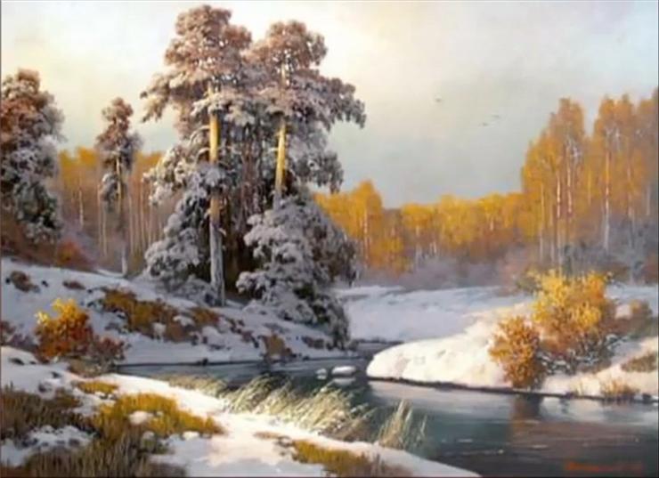 俄罗斯Kolpashnikov油画风景