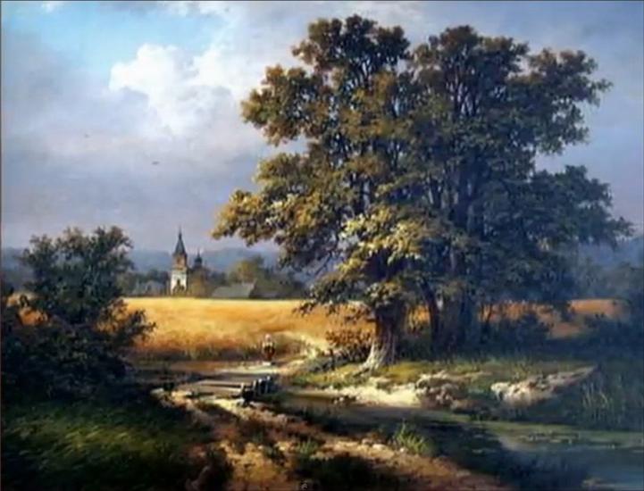 俄罗斯Kolpashnikov油画风景