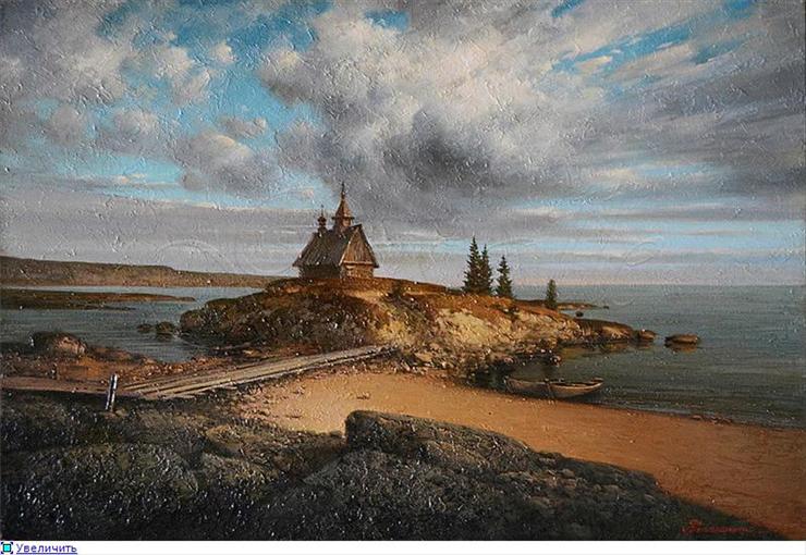 俄罗斯Kolpashnikov油画风景