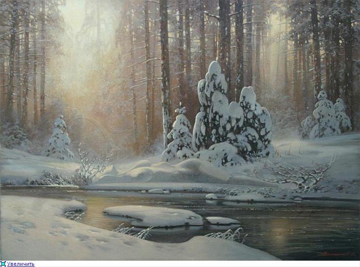 俄罗斯Kolpashnikov油画风景