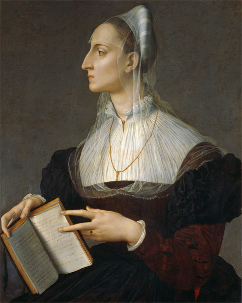 意大利画家阿尼奥洛·布伦齐诺（Agnolo Bronzino）油画人物