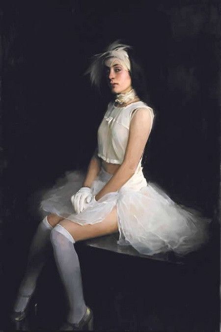 美国Jeremy Lipking油画人物作品