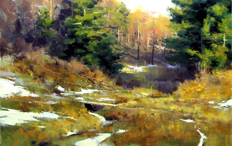 美国Mark Boedges风景油画作品欣赏