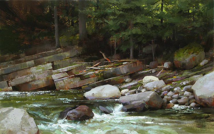 美国Mark Boedges风景油画作品欣赏