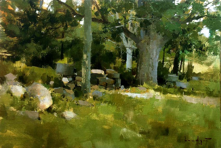 美国Mark Boedges风景油画作品欣赏