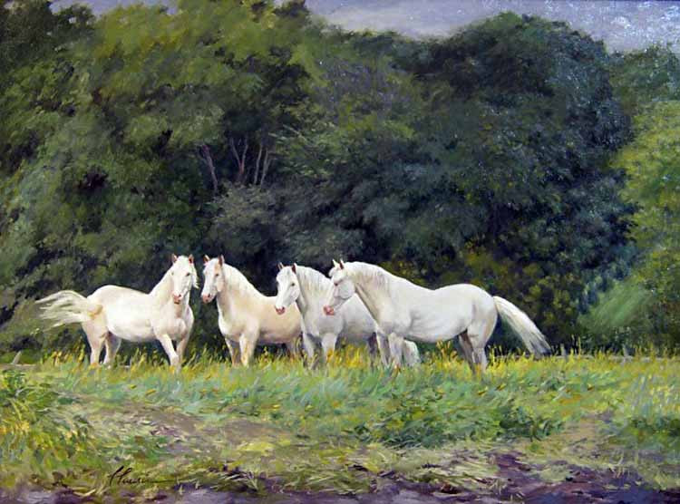 加拿大Lili Anne Laurin风景油画作品欣赏
