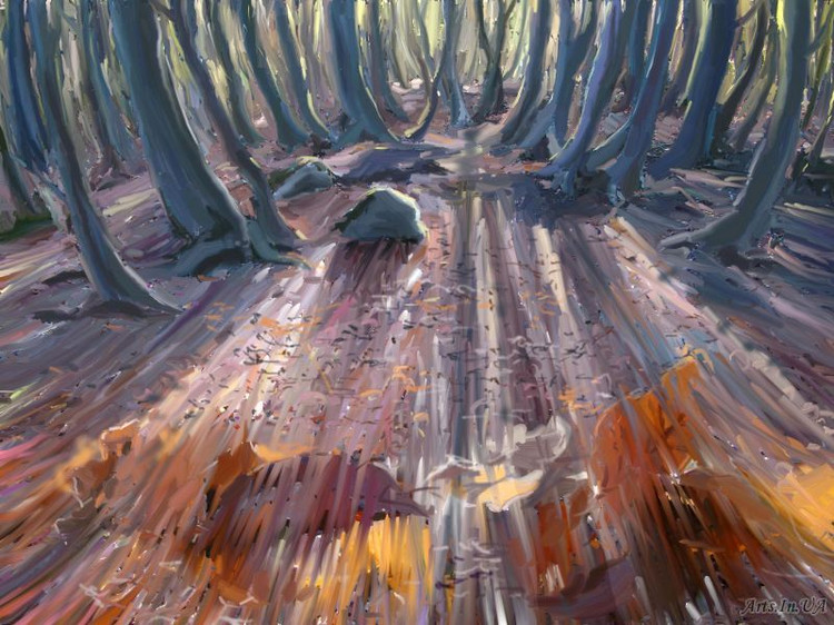 俄罗斯Elena Yushina风景油画作品欣赏