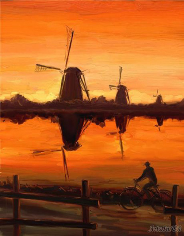 俄罗斯Elena Yushina风景油画作品欣赏