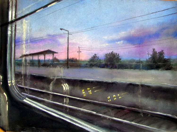 俄罗斯Elena Yushina风景油画作品欣赏