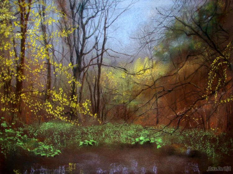 俄罗斯Elena Yushina风景油画作品欣赏