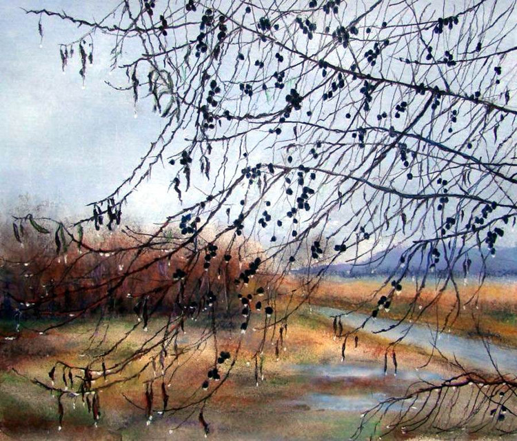 俄罗斯Elena Yushina风景油画作品欣赏