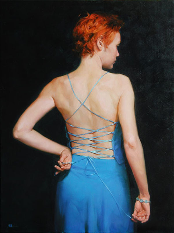 俄罗斯Evgeniy Monahov人物油画作品欣赏