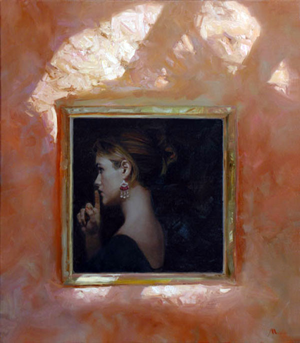 俄罗斯Evgeniy Monahov人物油画作品欣赏