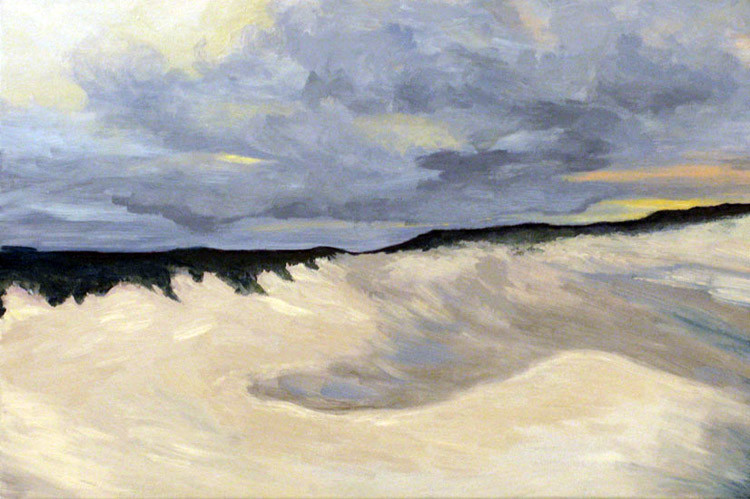 荷兰Leendert van der Vlist风景油画作品欣赏