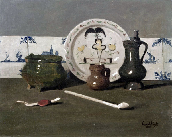 荷兰Leendert van der Vlist风景油画作品欣赏