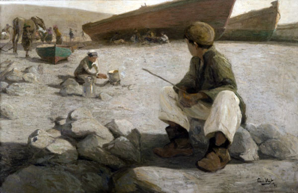 荷兰Leendert van der Vlist风景油画作品欣赏