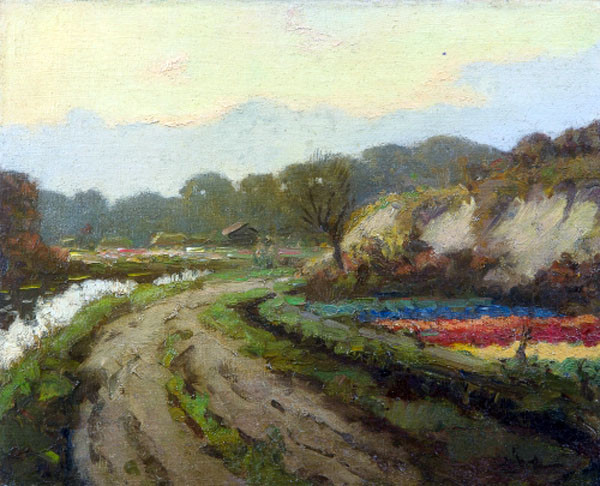 荷兰Leendert van der Vlist风景油画作品欣赏